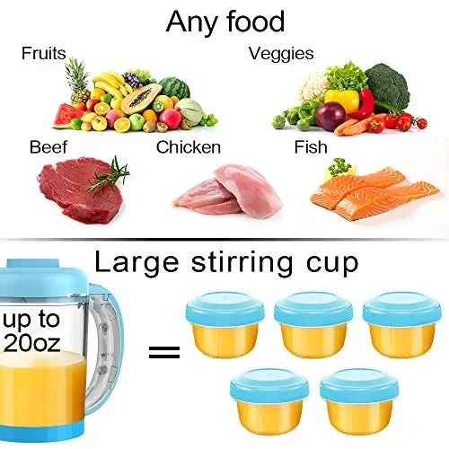 Cuocipappa Multifunzione, Eccomum Robot da Cucina, Omogeneizzatore e… - immagine 2