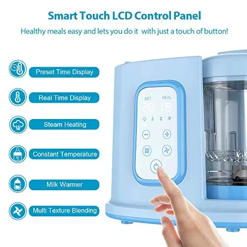 Cuocipappa Multifunzione, Eccomum Robot da Cucina, Omogeneizzatore e… - immagine 3