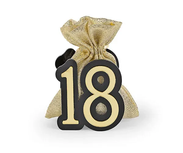 Cupido&Co. 18 Oro Nero con Sacchetto Oro 70 x 90 Mm 12 Pz