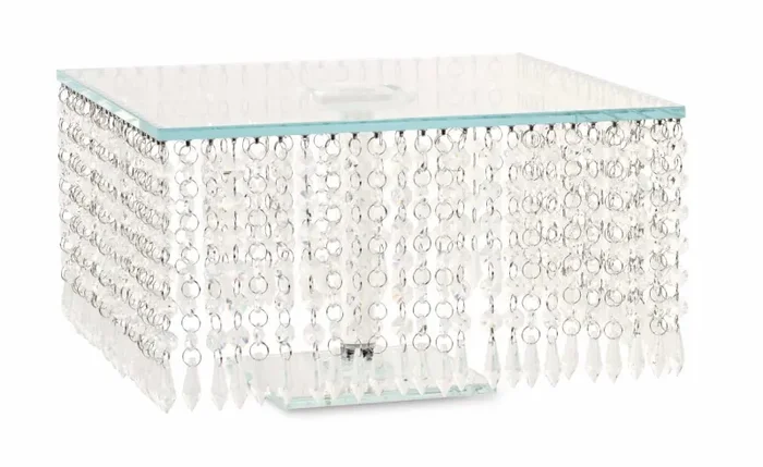 Cupido&Co. Alzata Cristalli 50 x 350 x 200 Mm con Pendenti In saldo