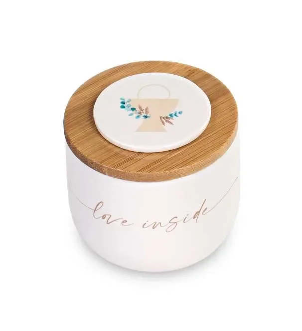 Cupido&Co. Candela Barattolo Comunione H 60 Mm D 60 Mm Bianco