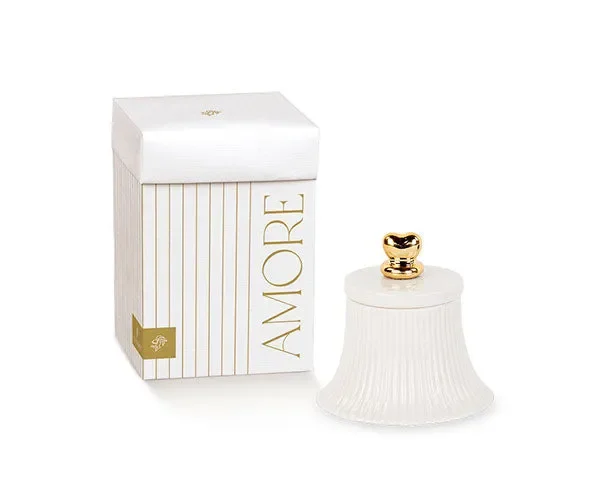 Cupido&Co. Candela Plisse D 65 Cm H 60 Cm Bianca con Scatola