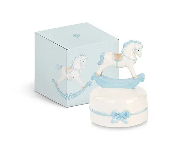 Cupido&Co. Cavallino Carillon H 130 Mm Azzurro