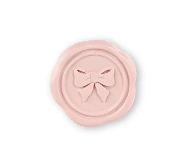 Cupido&Co. Ceralacca Fiocco Rosa Adesivo 24 Pz