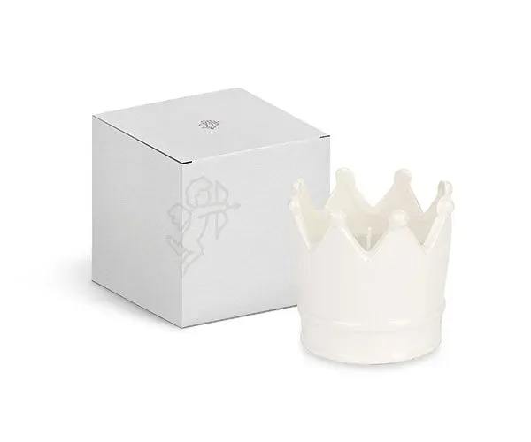 Cupido&Co. Corona con Candela Profumata D 100 Mm H 90 Mm
