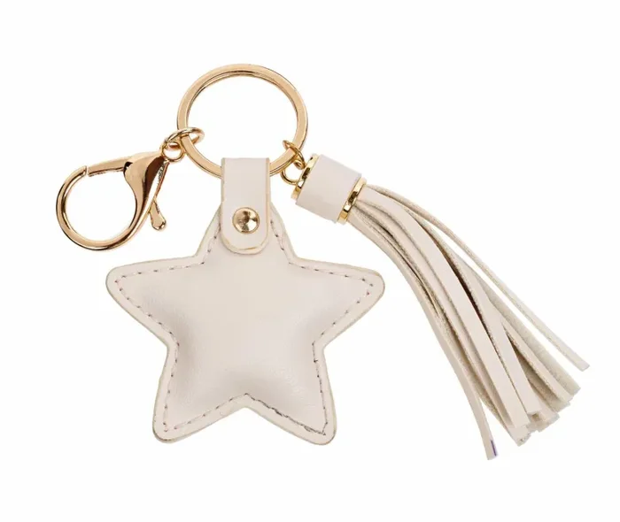 Cupido&Co. Portachiavi Stella e Nappa Ecopelle H 145 Mm Busta