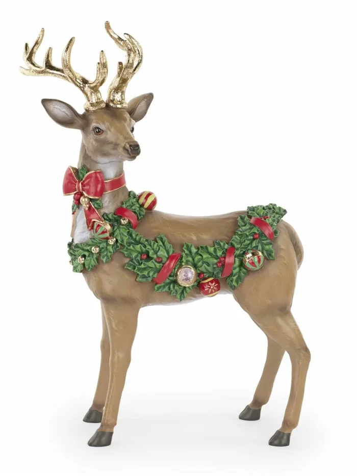 Cupido&Co. Renna di Natale con Agrifoglio