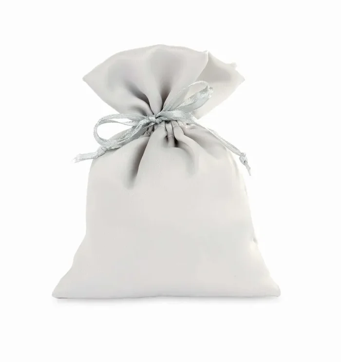 Cupido&Co. Sacchetto Raso Argento 100 x 140 Mm 12 Pz