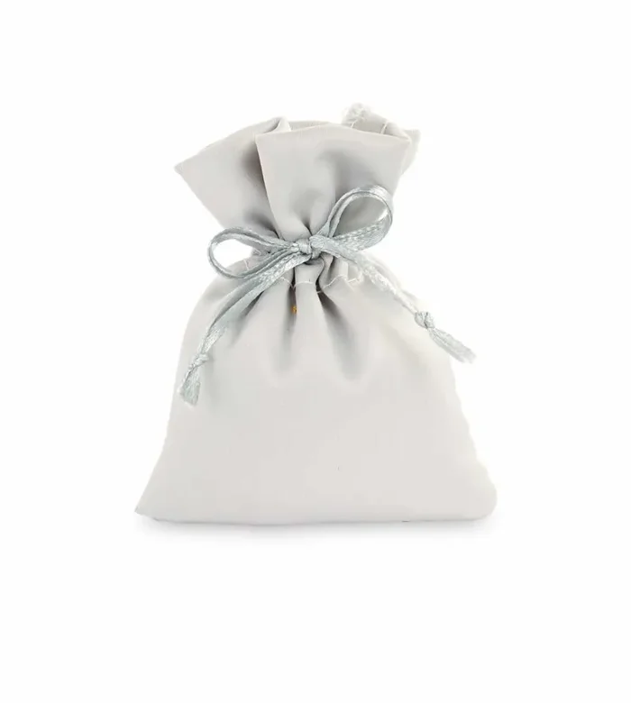 Cupido&Co. Sacchetto Raso Argento 80 x 100 Mm 12 Pz Vendita calda