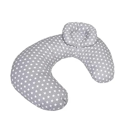 Cuscino allattamento Neonato da 22inch, Grey–Star Fornitura