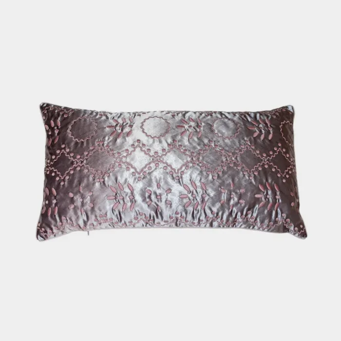 Cuscino Cotone lucido sangallo