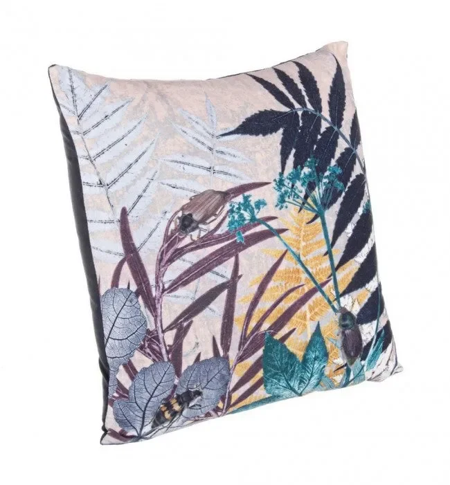 Cuscino Jungle 45×45 cm in Velluto