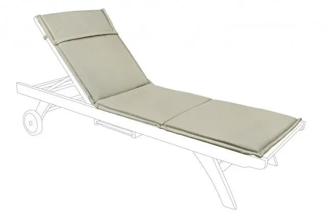 Cuscino Olefin Corda per Lettino in Tessuto per Esterno