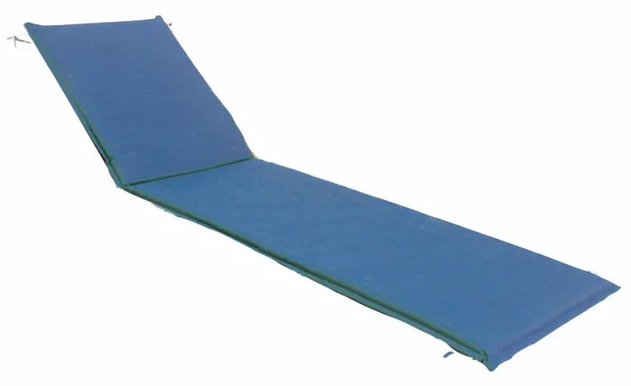 Cuscino per Lettino Prendisole 190x50x4 cm Soriani Blu Moda