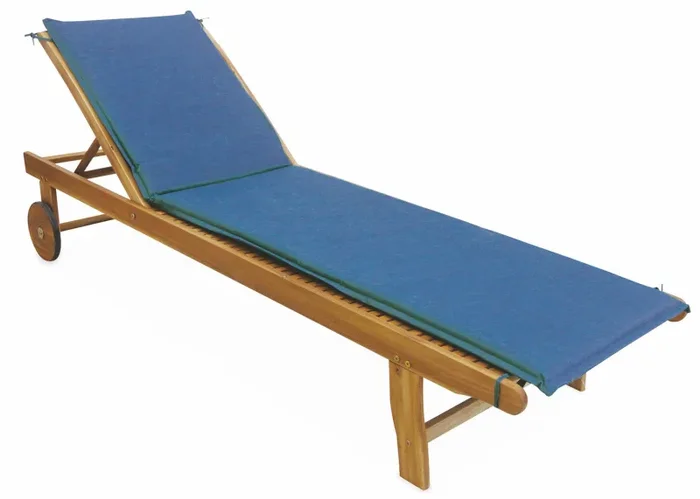 Cuscino per Lettino Prendisole 190x50x4 cm Soriani Blu Moda - immagine 2