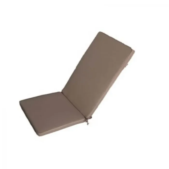 Cuscino Real Medio 90x40x4 cm in Poliestere Tortora Vendita calda - immagine 2