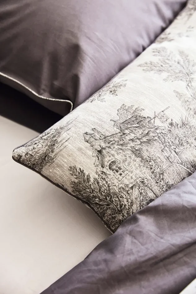 Cuscino Toile de jouy - immagine 2