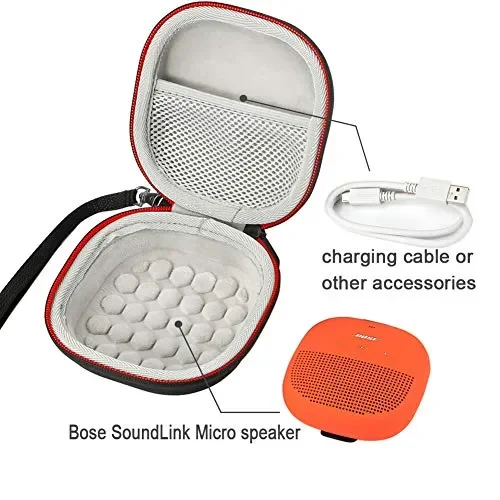 Custodia da viaggio rigida trasporto per altoparlante Bose For Micro - immagine 3