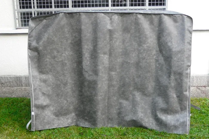 Custodia Fodera per Dondoli da Giardino 220x150x160 cm in Mytex Impermeabile Taupe - immagine 2