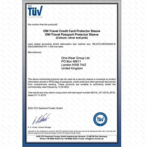 Custodie Blocco RFID – ANTI FRODE – La 1) Protettive 5 - immagine 2