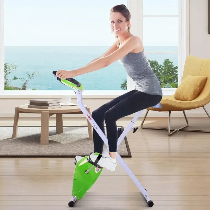 Cyclette Magnetica Pieghevole con Display LCD Online - immagine 2