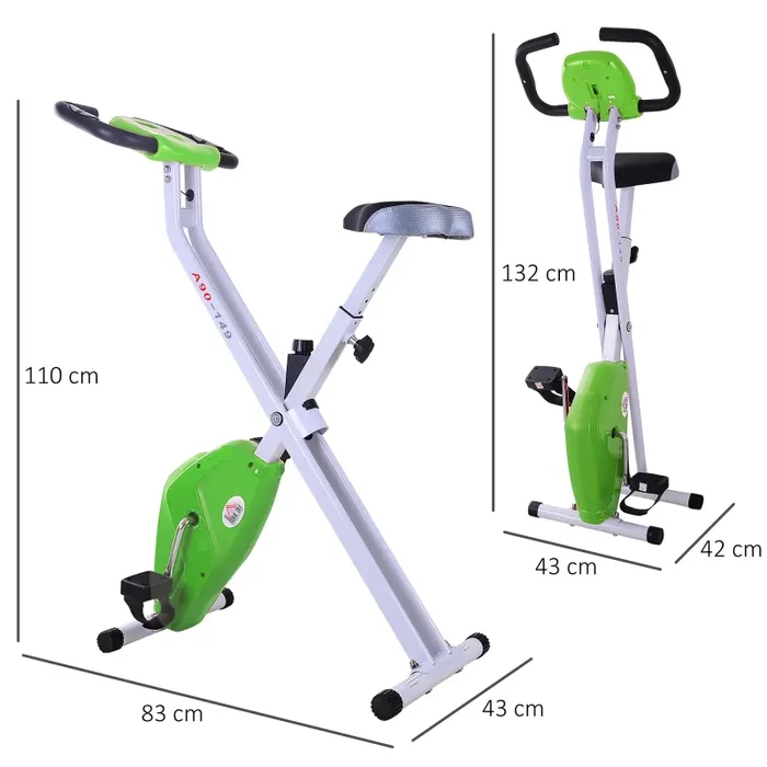 Cyclette Magnetica Pieghevole con Display LCD Online - immagine 3