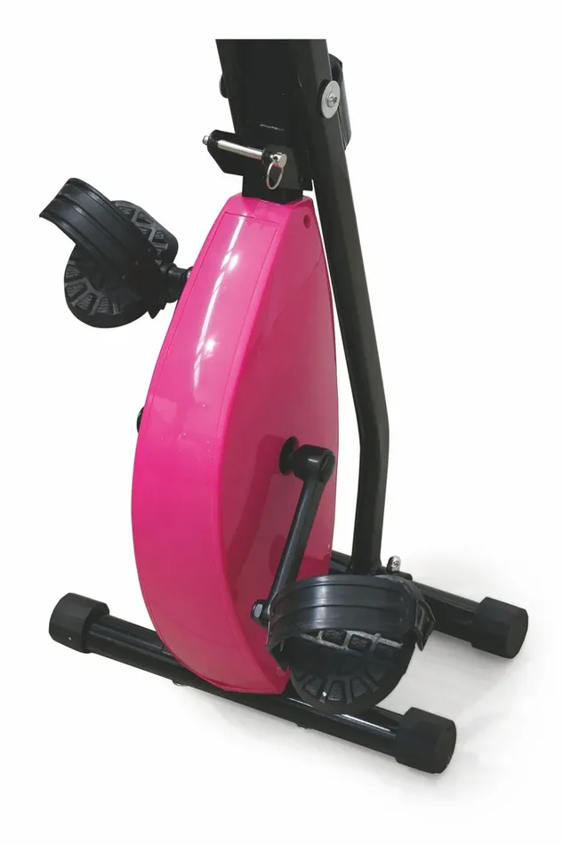 Cyclette Manuale Pieghevole 100Kg Kooper Simmy Fucsia - immagine 3