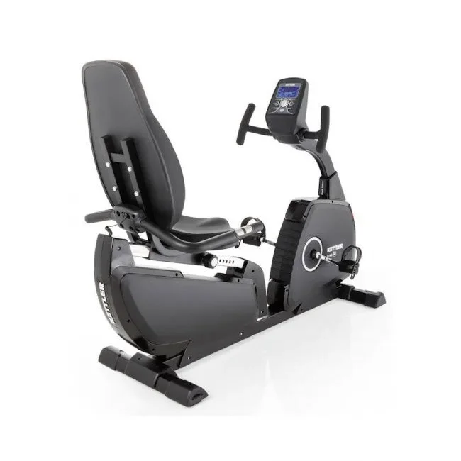 Cyclette Orizzontale Recumbike Magnetica 130Kg Max 16 Livelli Kettler Advantage Giro R Nera - immagine 2