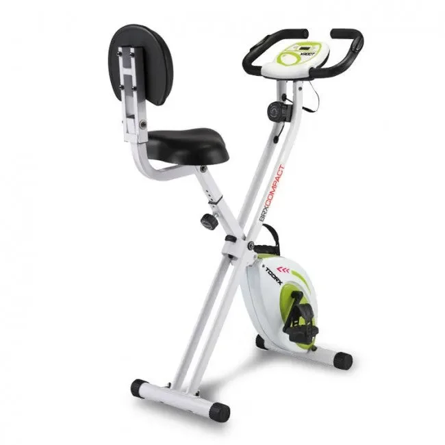 Cyclette Pieghevole Magnetica con Sedile 100Kg Max 8 Livelli Toorx BRX-Compact