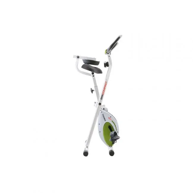 Cyclette Pieghevole Magnetica con Sedile 100Kg Max 8 Livelli Toorx BRX-Compact - immagine 3