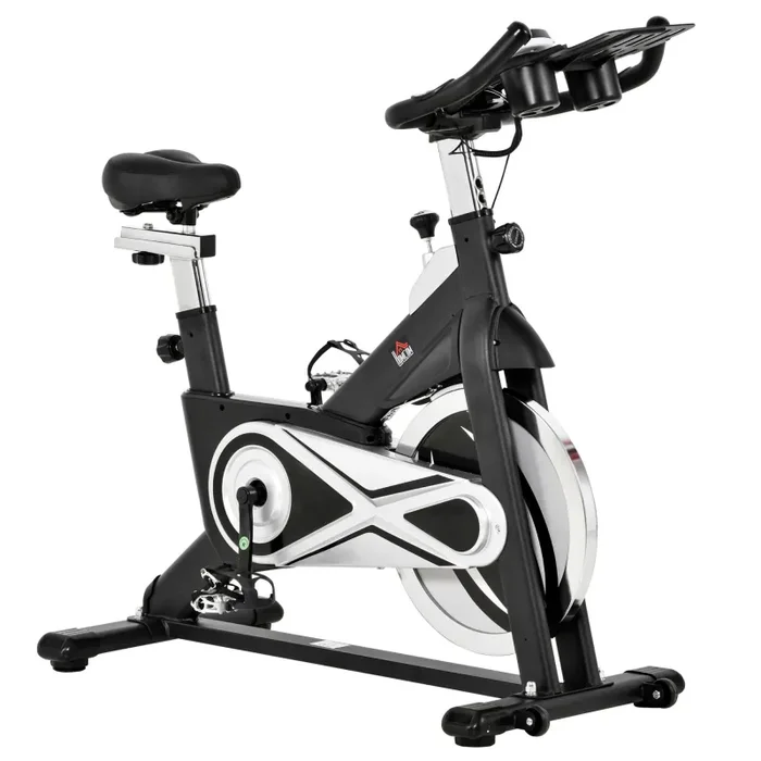 Cyclette Spin Bike Volano 18 Kg con Schermo LCD Nera Vendita online