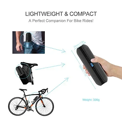 CYCPLUS 150 PSI Pompa pneumatica per compressore pompa A3 D’aria - immagine 3