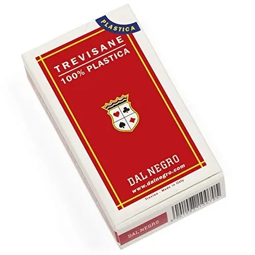Dal Negro Trevisane Carte da Gioco Regionali, Astuccio Rosso, Colore, 15005 - immagine 3