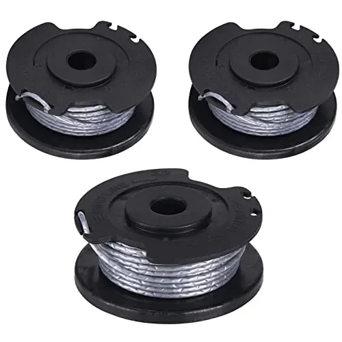 DARBEY 3 Pezzi Bobina a Filo per Tagliabordi, Bobina di Ricambio per Tosaerba, Compatibile Art 23SL e Art 26SL, EasyGrassCut 23, EasyGrassCut 26, EasyGrassCut 18/18-230/18-260/18-26
