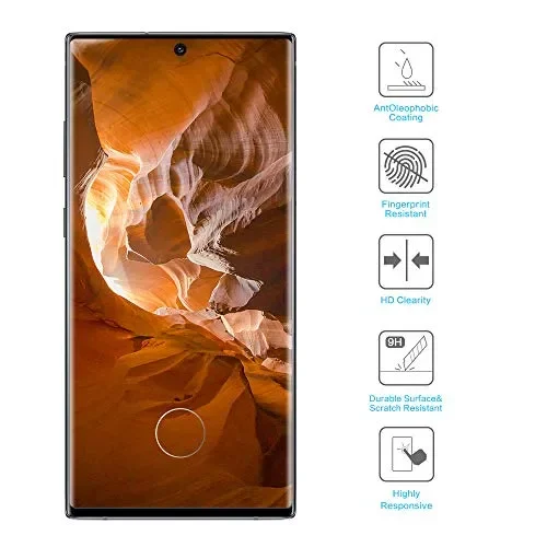 DASFOND Vetro Temperato Samsung Galaxy Note 10 Pellicola Protettiva - immagine 2