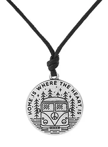 Dawapara Home is Where The Heart Outdoor Trip Veicolo Ciondolo Collana…