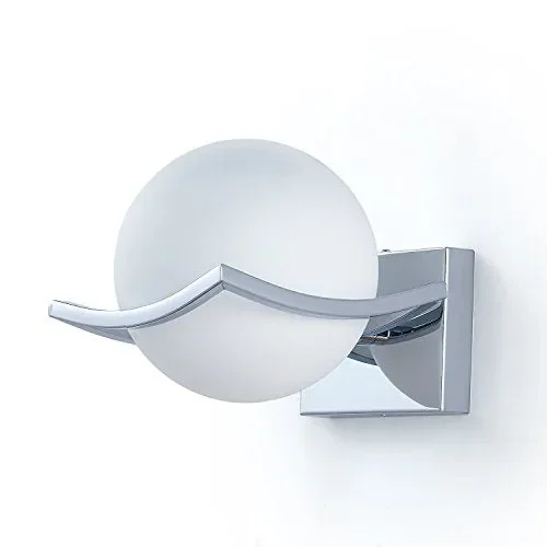 DAXGD LED Luci sfera di vetro Lampade da parete, Applique parete Interno… In saldo