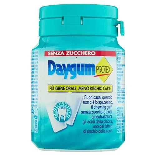 Daygum Protex Gomme da Masticare Senza Zucchero, Barattolo Chewing Gum Gusto… - immagine 3