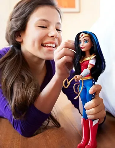 DC Super Hero Girls Bambola Wonder Woman, 30.5 cm, DLT62 - immagine 2
