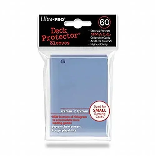 Deck Protector Sleeves – Minibustine Ultpro 60 Pezzi, Trasparente