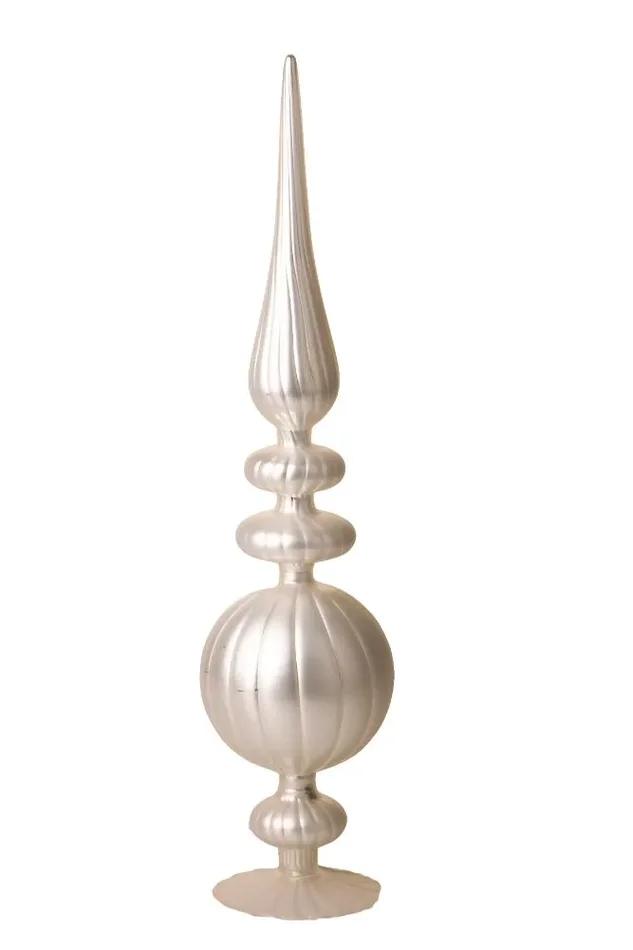 Decorazione Natalizia Topiary Sfere 52 cm in Vetro Champagne - immagine 3