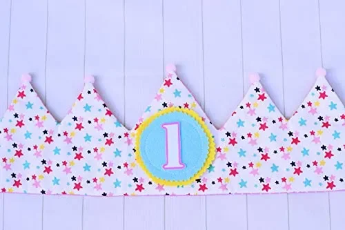 Decorazioni per la prima festa di compleanno Cappellino 1 anno… Fornitura - immagine 3