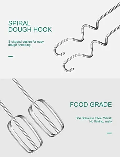 Deik HM9105 Sbattitore, Sbattitore Elettrico per Dolci A 6 Velocità con… - immagine 2