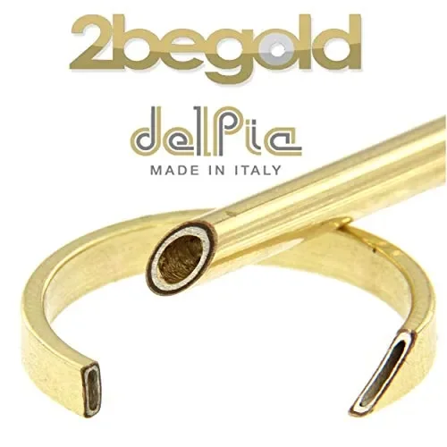 Del Pia Anello a Cinque File Incrociato Oro 18kt - immagine 3