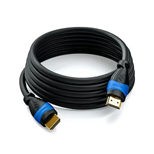 deleyCON 10m Cavo HDMI Compatibile con 2.0a/b/1.4a – 4K 10 metri, Nero - immagine 3
