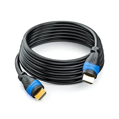 deleyCON 2m Cavo HDMI 2.0a/b – Alta Velocità con Ethernet – UHD 2 metri, Nero Saldi - immagine 3