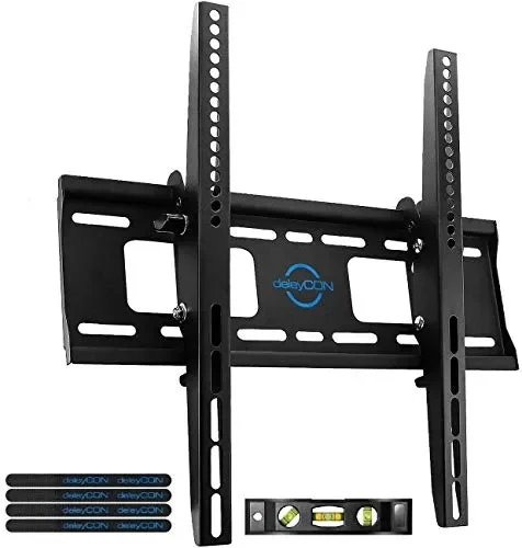 deleyCON MK-W-2 – Universal Staffa a Muro per TV – Hasta 75 kg- Inclinación