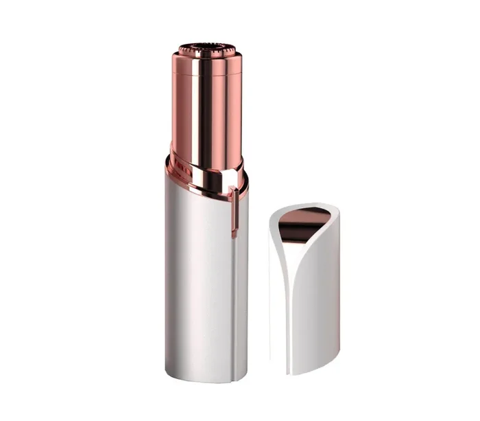 Depilatore facciale a forma di rossetto elimina peli depilazione rapida indolore