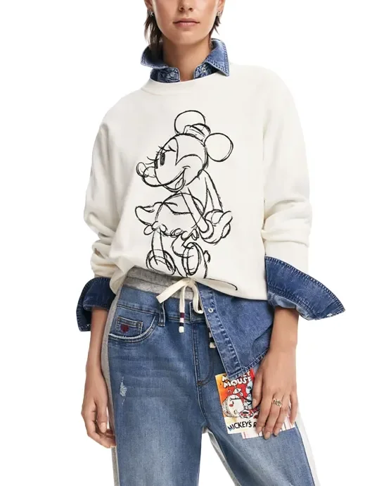 Desigual Maglione Minnie Mouse 24WWJF77