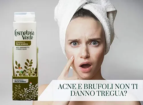 Detergente Pelle Acneica Cosmeteria Verde – per pelle affetta da… - immagine 2